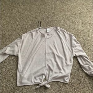 Cream/White long sleeve dress shirt